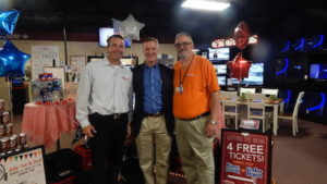 Countryside President, Mike Tissot, Congressman Steve Stivers and Logan Manager, Tom Kiger