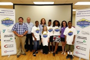 Aaron's "Own Your Summer" Camp Scholarship recipients