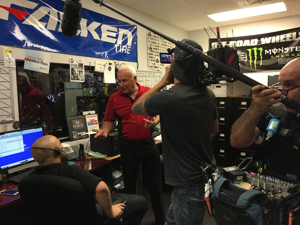 BTS Filming at RNR 2