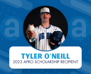 2023 APRO Scholarship recipient Tyler O’Neill