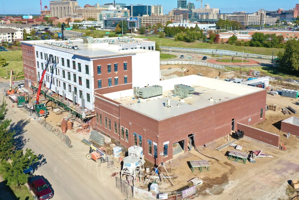 The new St. Louis-based Ronald McDonald House is currently under construction, but someday soon will be full of LG TVs, and will serve hundreds more families with sick children each year.