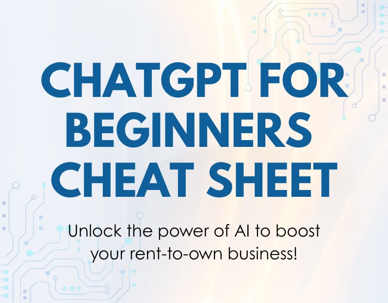 ChatGPT for Beginners Cheat Sheet