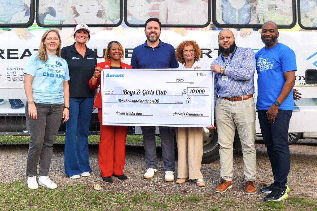 In addition to the $20,000 space renovation, the Boys & Girls Club of Central Mississippi gratefully received a $10k grant. 