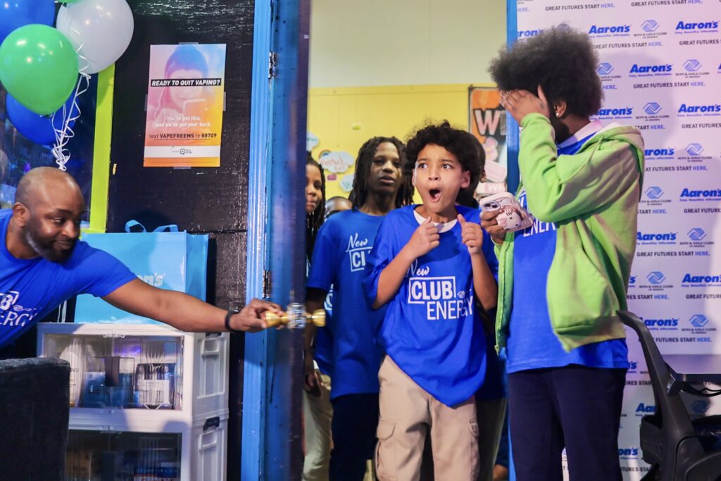 One young man's reaction to the refreshed teen center