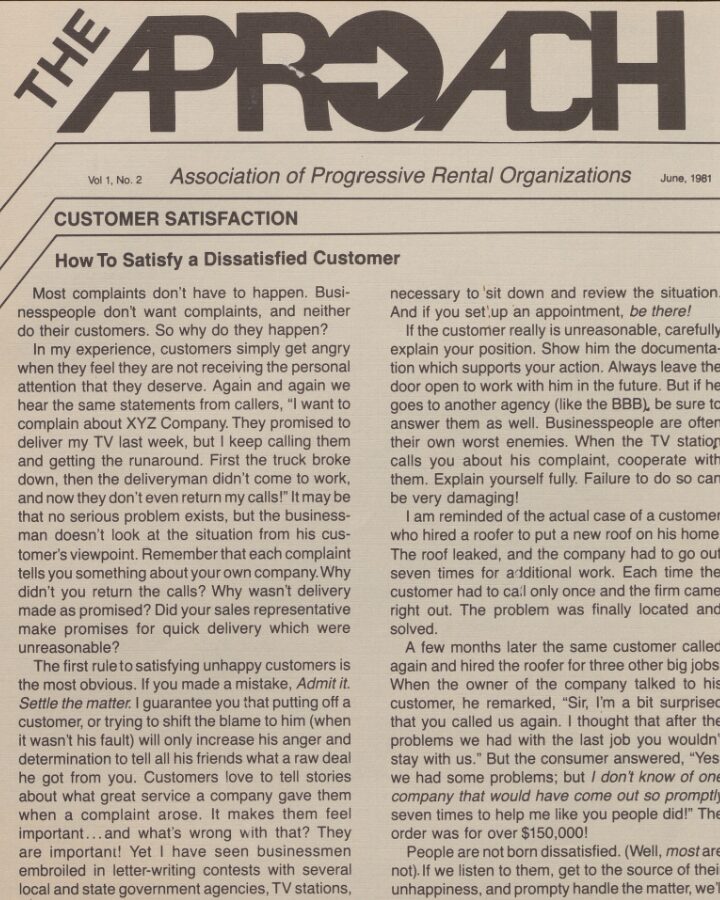 The Approach Magazine | 1981 Volume 1 No 2
