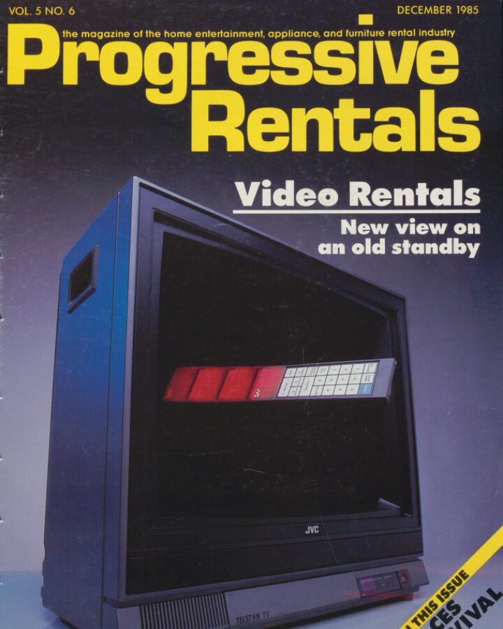 Progressive Rentals Magazine | December 1985
