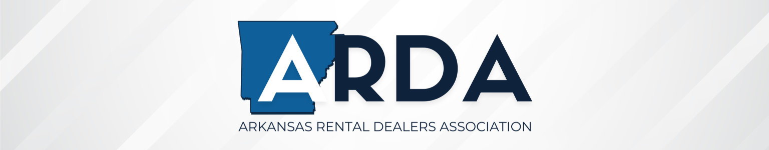 Arkansas Rental Dealers Association Banner