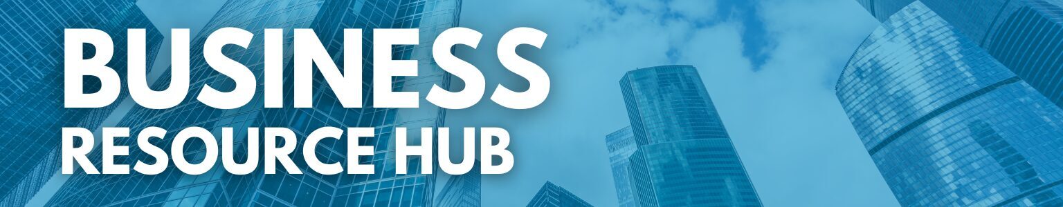Business Resource Hub Website Banner