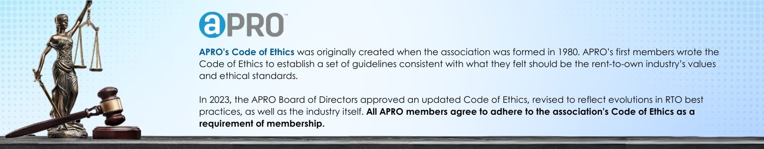 Code of Ethics Website Banner