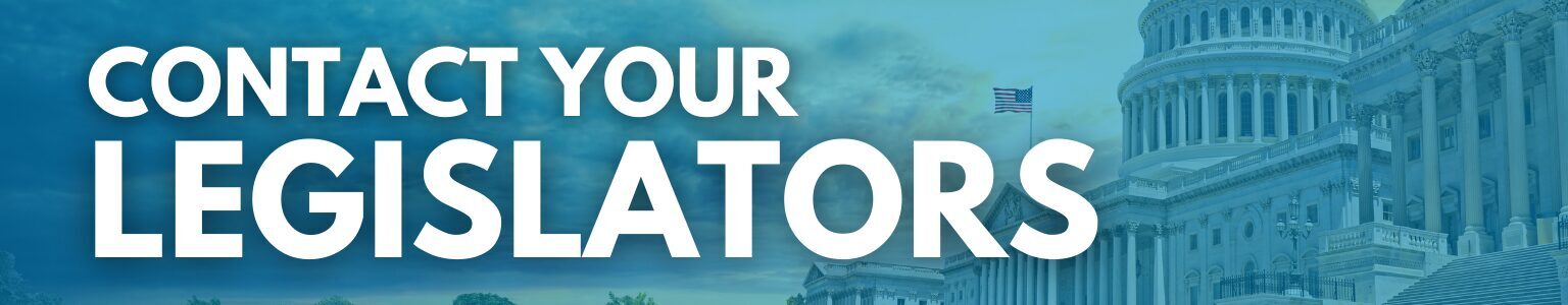 Contact Your Legislators Website Banner
