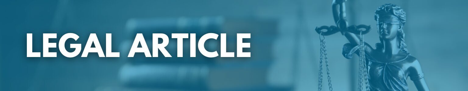 Legal Article