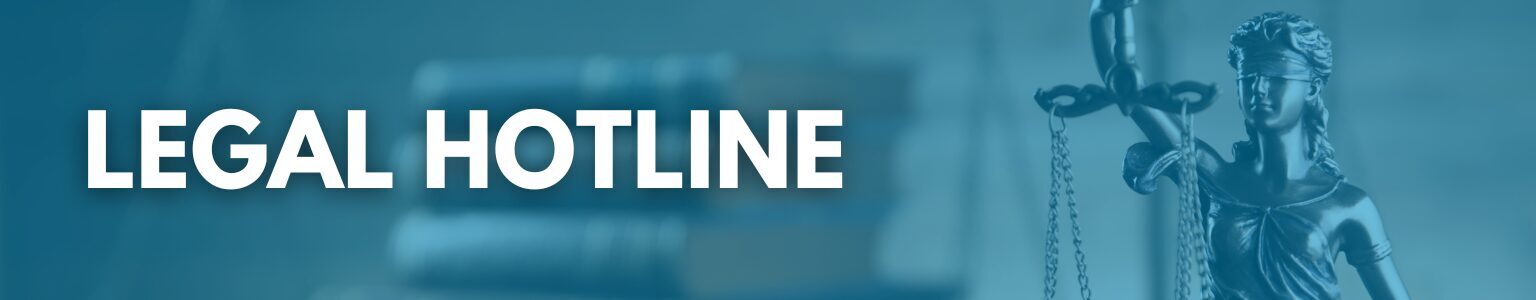 Legal Hotline Banner